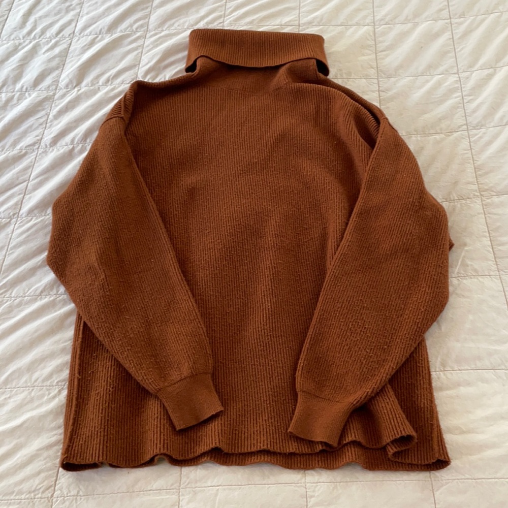 Free People Oversized Turtleneck Sweater